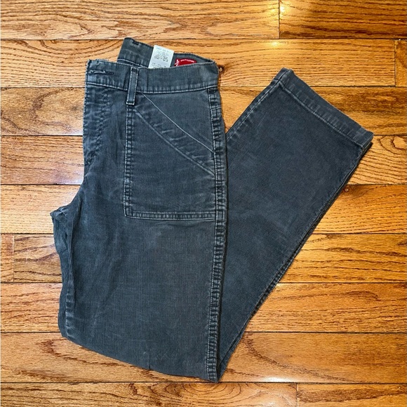 Levi's Charcoal Corduroy Pants - Picture 1 of 3